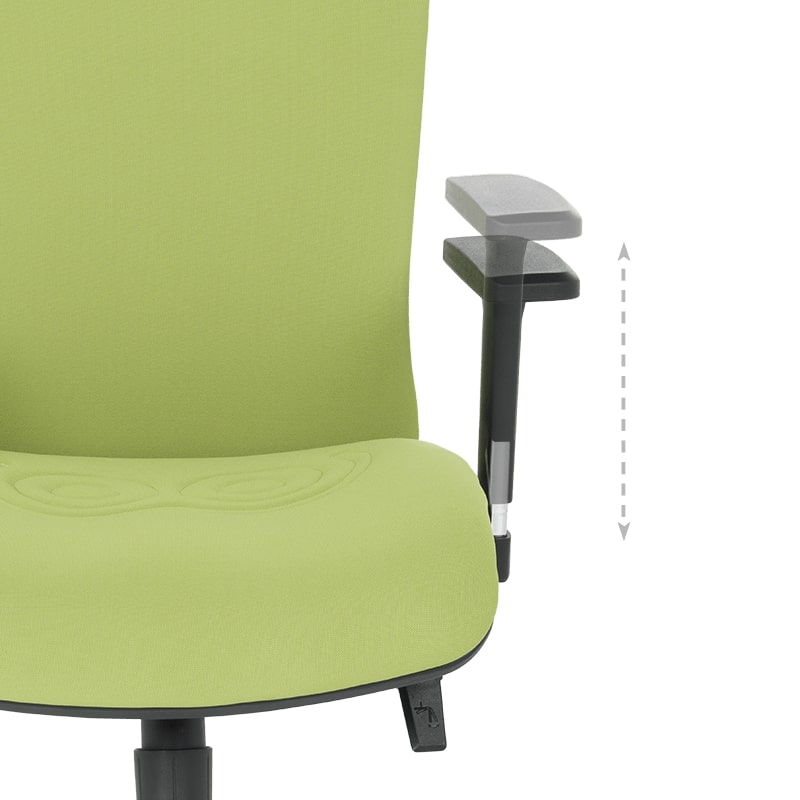 Ергономичен офис стол Carmen COTIA зелен